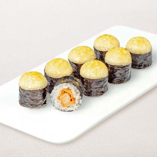 Roll Salmon Hot teriyaki