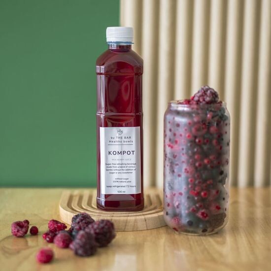 Berry Kompot Juice 🧃  • 15kcal • P0