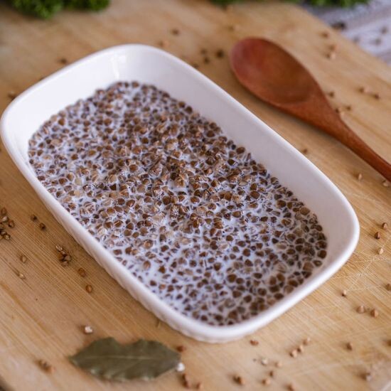 Buckwheat with Milk 🥣 • 220kcal • P8 • 300g