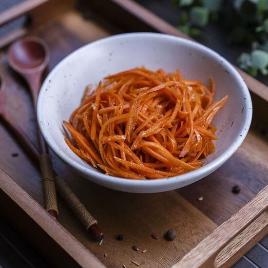 Korean-style carrot • 70kcal • P1 • 120g  🥕