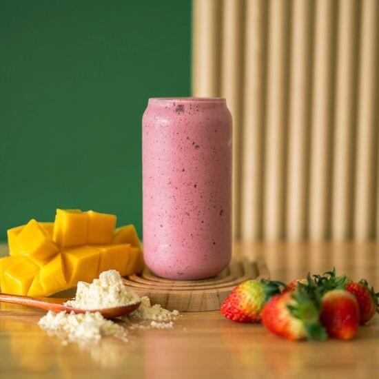Berry Mix Protein Shake 🫐 • 315kcal • P30