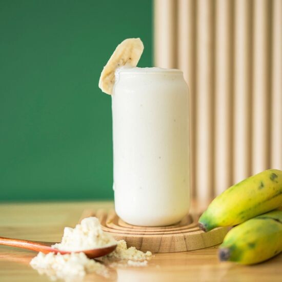 Banana Protein Shake 🍌• 291kcal • P30 • 340g