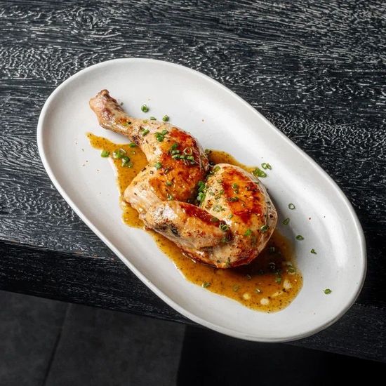 Chicken, tuffle sauce