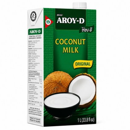 Кокосовое молоко "AROY-D 1 л, Tetra Pak