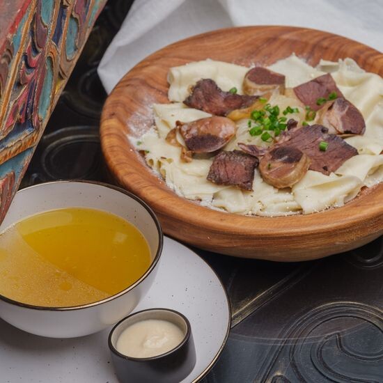 Традиционный казакша ет из конины