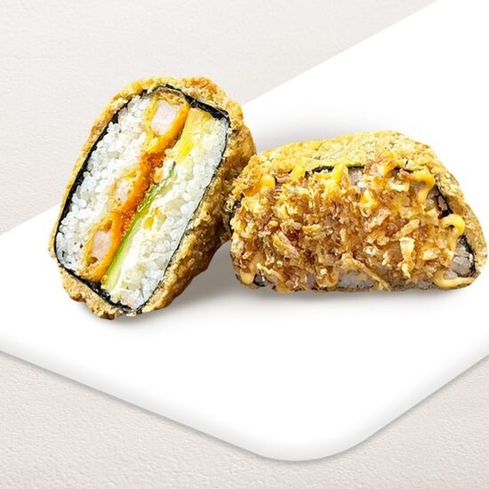 Suši burger sa škampima tempura
