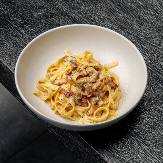 Tagliatelle carbonara