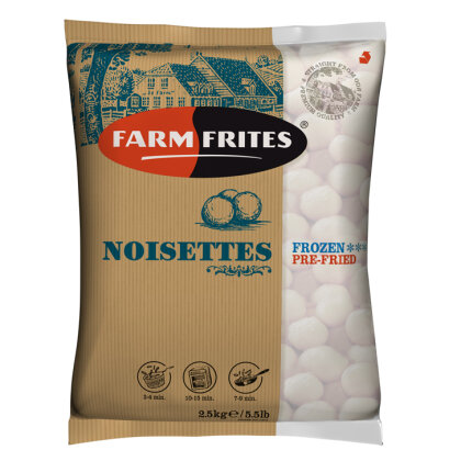 КАРТОФЕЛЬНЫЕ ШАРИКИ. 4Х2,5 FARM FRITES