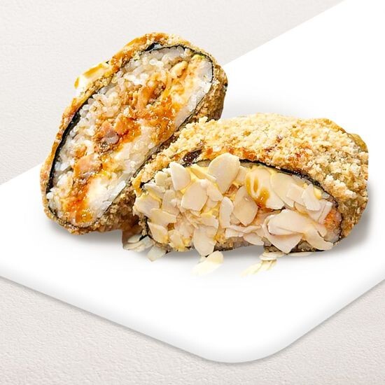 Suši burger sa lososom terijaki