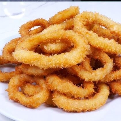 Кольца кальмара в панировке ПРЕМИУМ с/м 4-6 pcs/kg 1кг