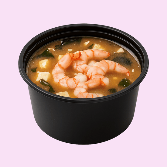 Miso supa sa škampima i tofuom