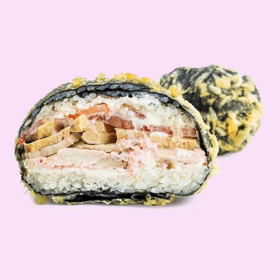 Nori Burger with chiken