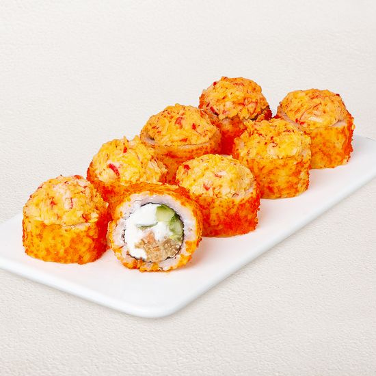 Teriyaki Baked Salmon Roll