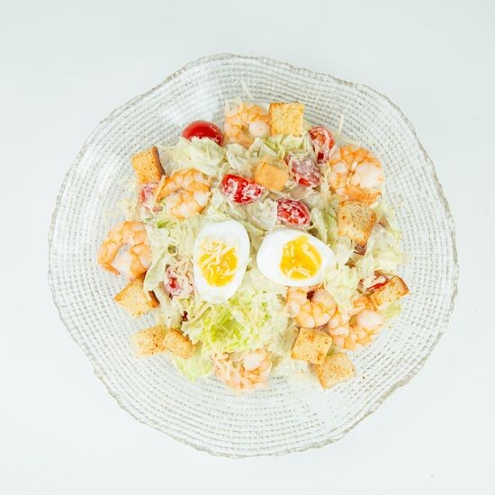 Цезарь с креветками