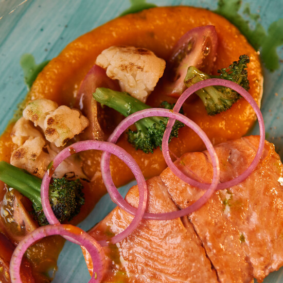 Филе фермерской форели со сливочным тары