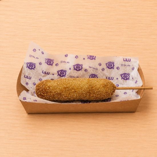 Корндог с сосиской