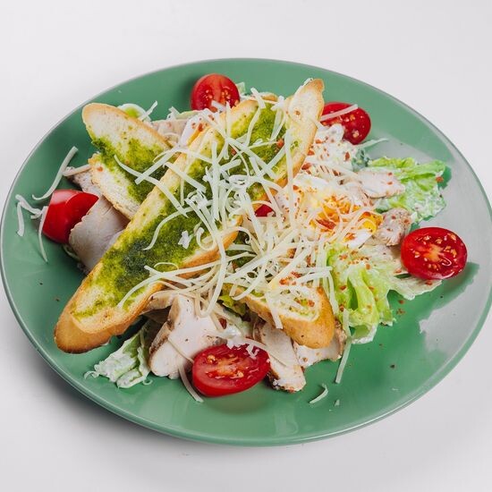 Цезарь с курицей